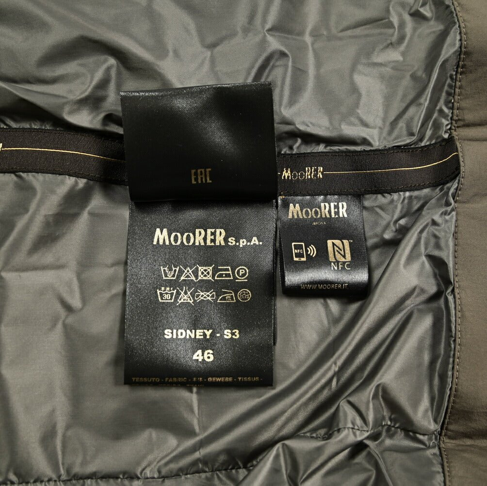 SALE|25SS MOORER SIDNEY - S3 スタンドカラーライトウェイトダウンベスト|418132 - 46|GUARDAROBA MILANO OFFICIAL STORE