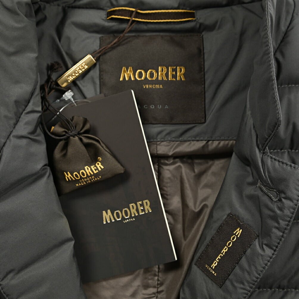 25SS MOORER SIDNEY - S3 スタンドカラーライトウェイトダウンベスト / ACQUA RESISTANT(撥水)|GUARDAROBA MILANO OFFICIAL STORE