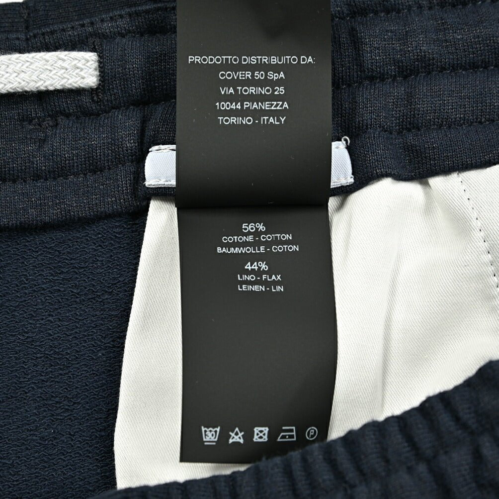 25SS PT TORINO SOFT FIT コットンリネン ワンタックイージースラックス / PT01|415796 - 44|GUARDAROBA MILANO OFFICIAL STORE