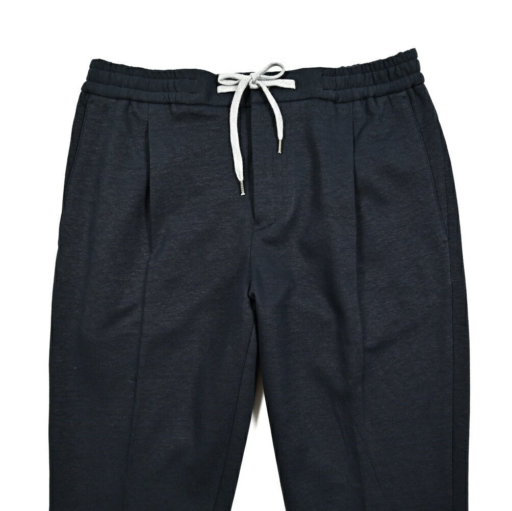 25SS PT TORINO SOFT FIT コットンリネン ワンタックイージースラックス / PT01|415796 - 44|GUARDAROBA MILANO OFFICIAL STORE