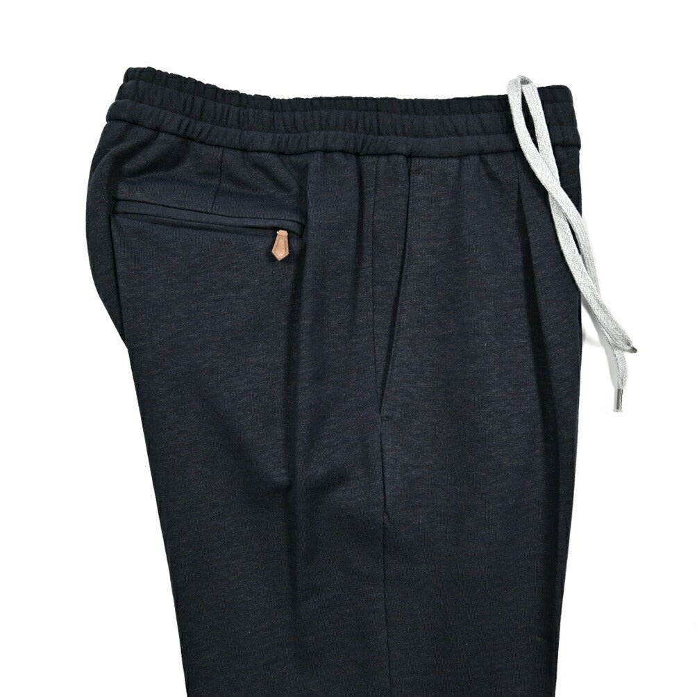 25SS PT TORINO SOFT FIT コットンリネン ワンタックイージースラックス / PT01|415796 - 44|GUARDAROBA MILANO OFFICIAL STORE