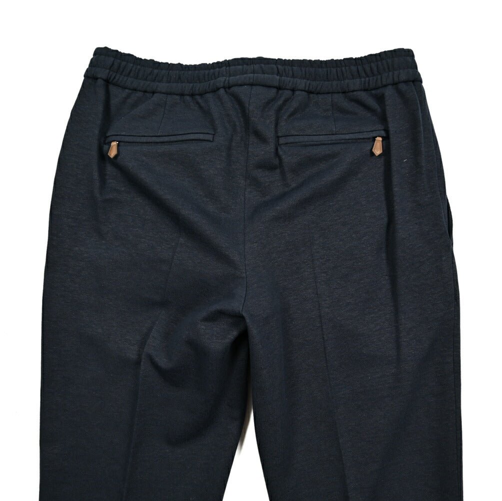 25SS PT TORINO SOFT FIT コットンリネン ワンタックイージースラックス / PT01|415796 - 44|GUARDAROBA MILANO OFFICIAL STORE