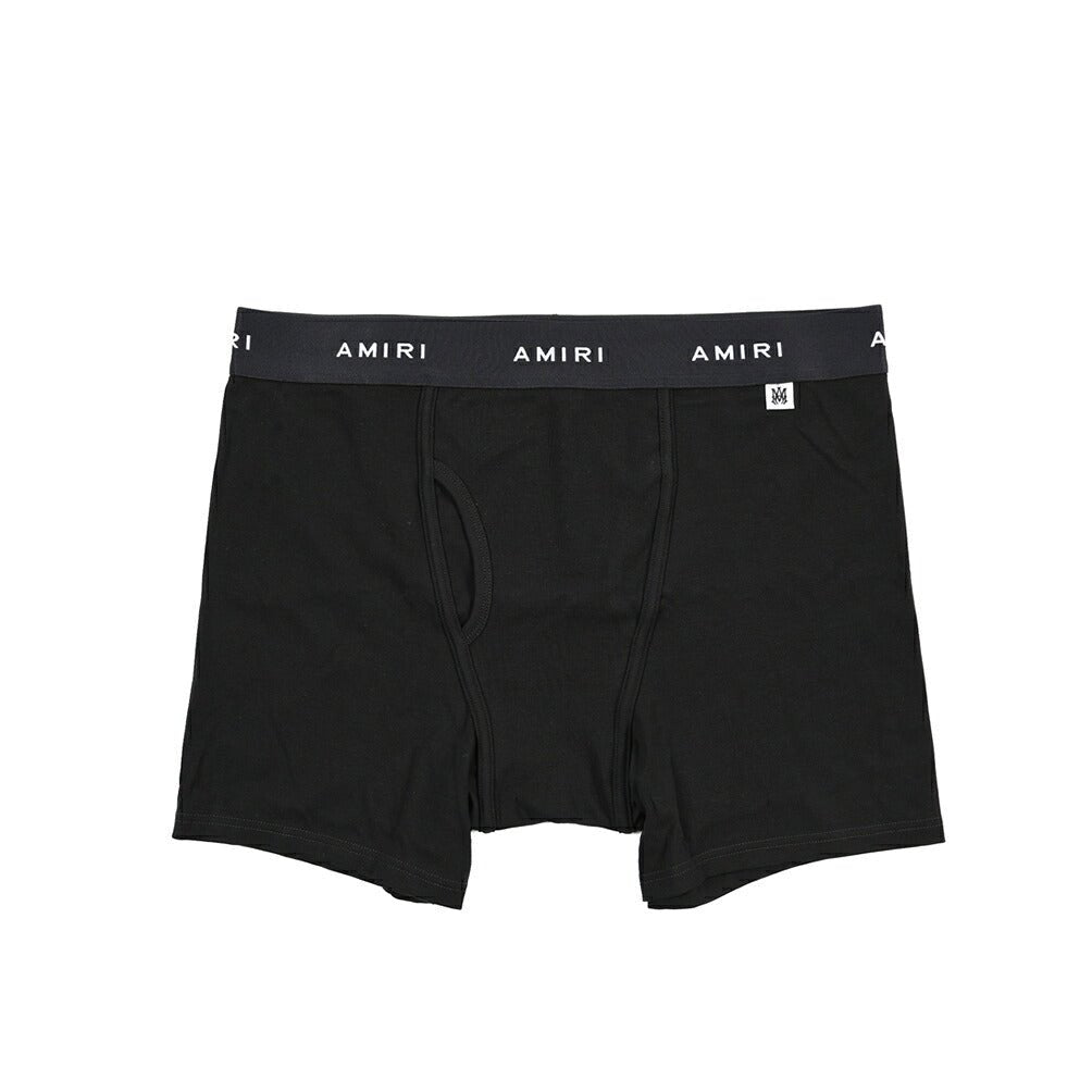 ラスト１【新品】AMIRI アミリ ロゴ ボクサーパンツ ブラック XS 黒 AMIRI アミリ / 2-PACK ボクサーパンツ / メンズ / 26-27AW