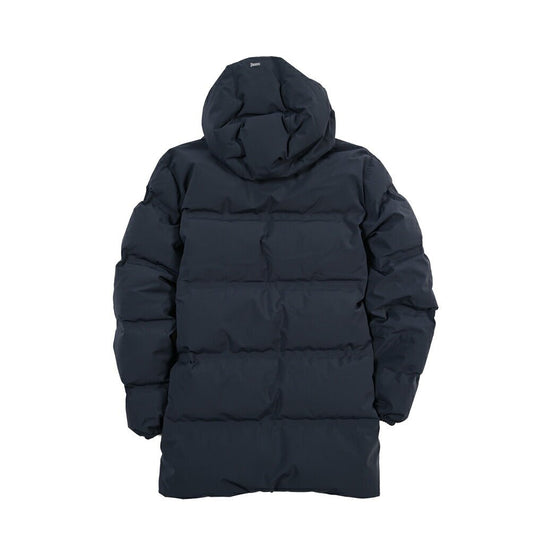 26-27AW HERNO “FUNCTIONAL WARDROBE” ストレッチナイロン フード付きダウンコート ネイビー 46 | GUARDAROBA MILANO OFFICIAL STORE