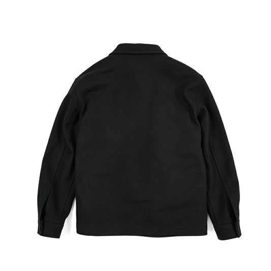 26-27AW TAGLIATORE “ADAMS” カシミヤ混ウール ブルゾン ブラック 48 | GUARDAROBA MILANO OFFICIAL STORE