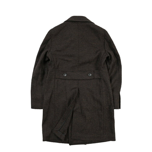 26-27AW TAGLIATORE “ARDEN TRA” ウール混 6Bダブルコート / Exclusive Garment ブラウン 48 | GUARDAROBA MILANO OFFICIAL STORE