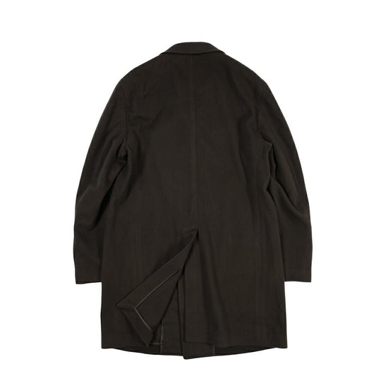26-27AW TAGLIATORE “COLORADO” カシミヤ混ウール 3Bシングルチェスターコート / Exclusive Garment ダークブラウン 50 | GUARDAROBA MILANO OFFICIAL STORE