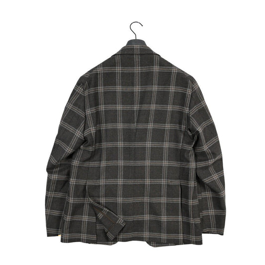 26-27AW TAGLIATORE “MONTECARLO” ヴァージンウール100% 2Bシングルテーラードジャケット ブラウン 48 | GUARDAROBA MILANO OFFICIAL STORE