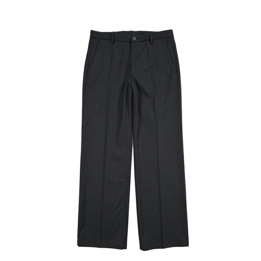 26-27AW TAGLIATORE ストレッチウール ノータックフレアスラックスパンツ / P-HELSINKI TGT ブラック 48 | GUARDAROBA MILANO OFFICIAL STORE