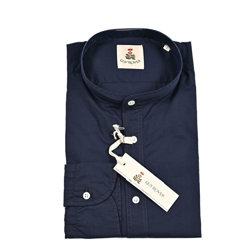 26SS GUY ROVER コットン100% バンドカラープルオーバーシャツ|429656-L|GUARDAROBA MILANO OFFICIAL STORE