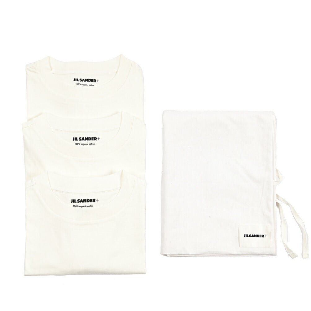 26SS JIL SANDER 3パック コットン100%Tシャツ|435431-S|GUARDAROBA MILANO OFFICIAL STORE