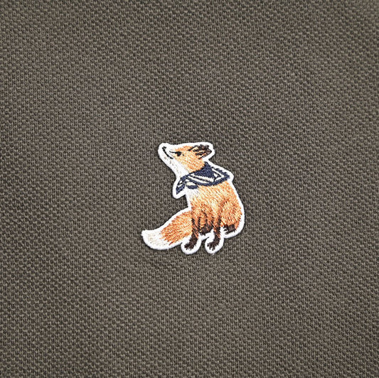 26SS MAISON KITSUNE コットン100% ドリーミングフォックス 半袖ポロシャツ コンフォートフィット|437018-XS|GUARDAROBA MILANO OFFICIAL STORE