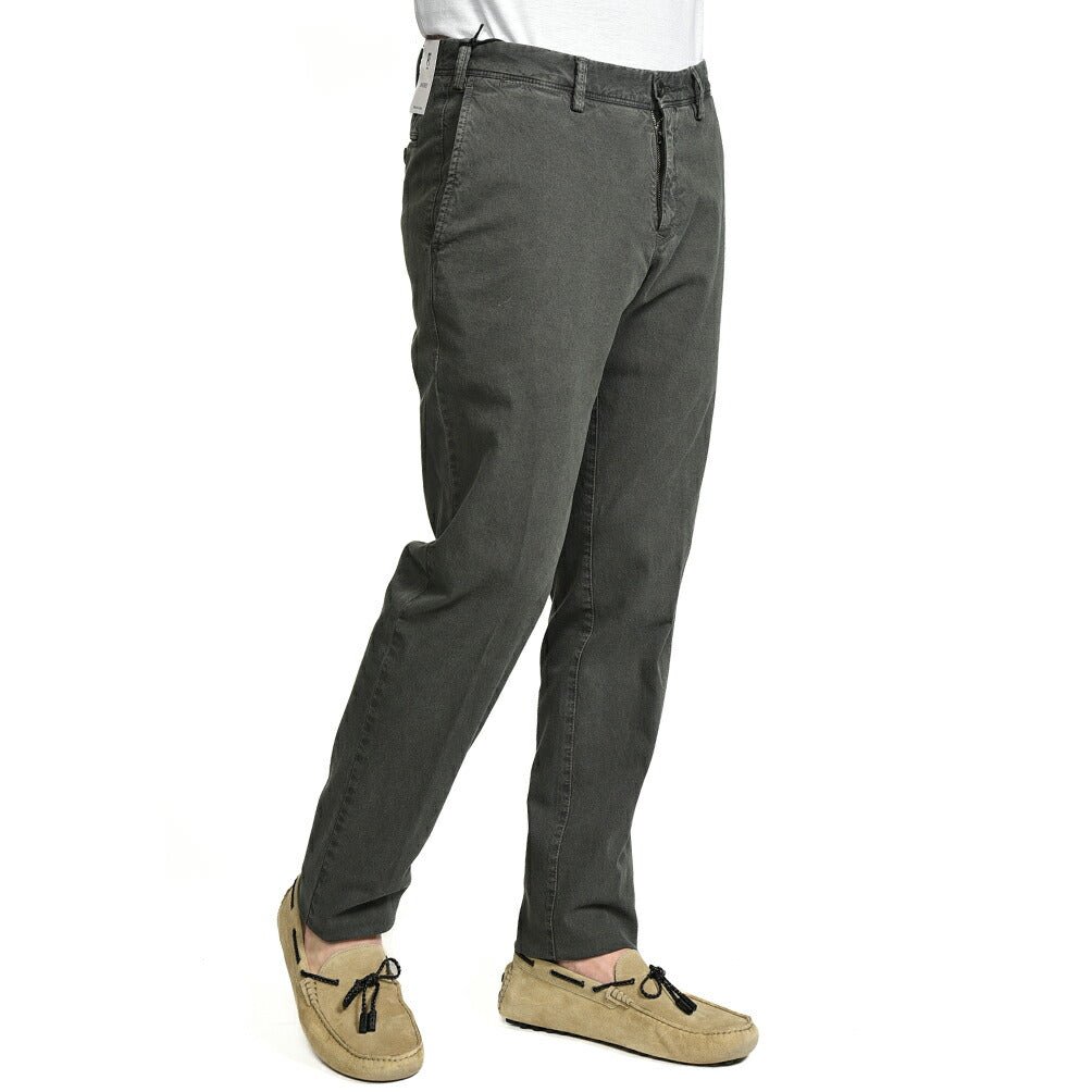 26SS PT TORINO ReWorked "E - SLIM FIT" ストレッチコットン ノータックスリムパンツ グレー 44 | GUARDAROBA MILANO OFFICIAL STORE