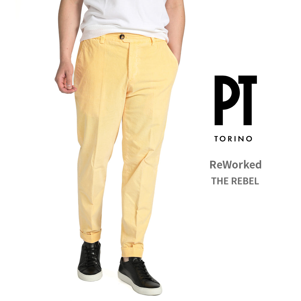 PT TORINO ReWorked "THE REBEL" サマーコーデュロイ イージースラックス