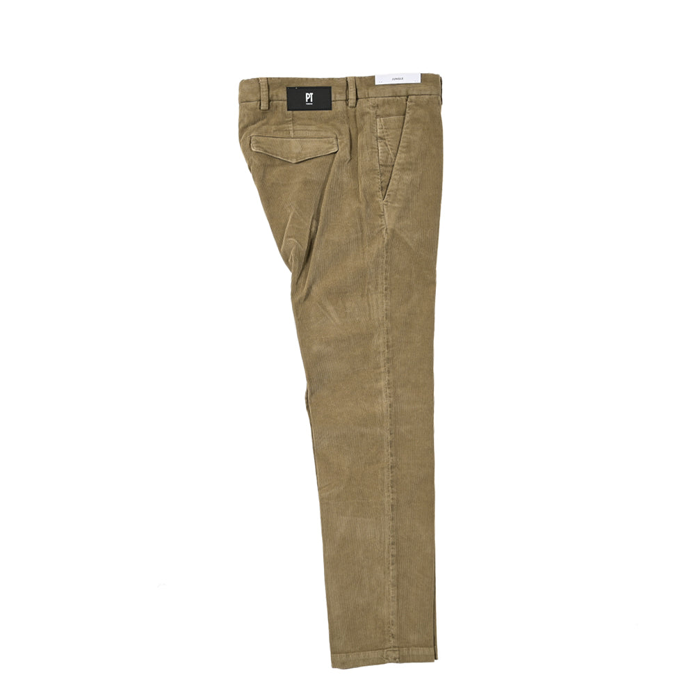 PT TORINO DENIM "JUNGLE" 細畝コーデュロイ クロップドスキニーパンツ