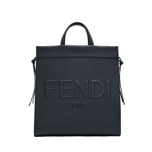 FENDI GoToショッパー ミディアム フルグレインレザー 2wayトートバッグ