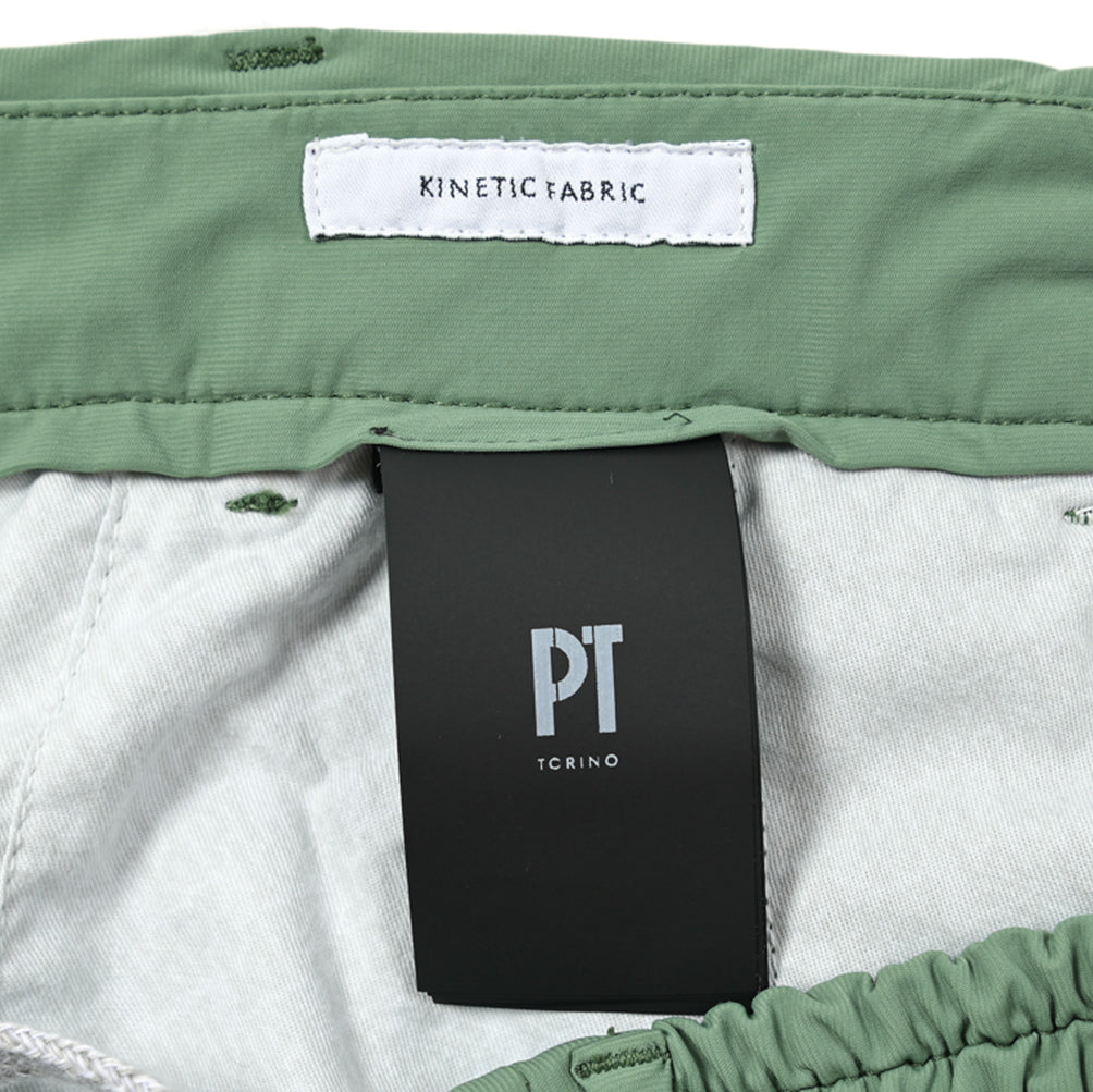SALE|PT TORINO Active "SLIM FIT" 軽量ストレッチナイロン ドローコード付きイージースラックス