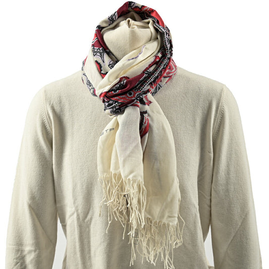 ETRO ウールシルクカシミヤ ストール