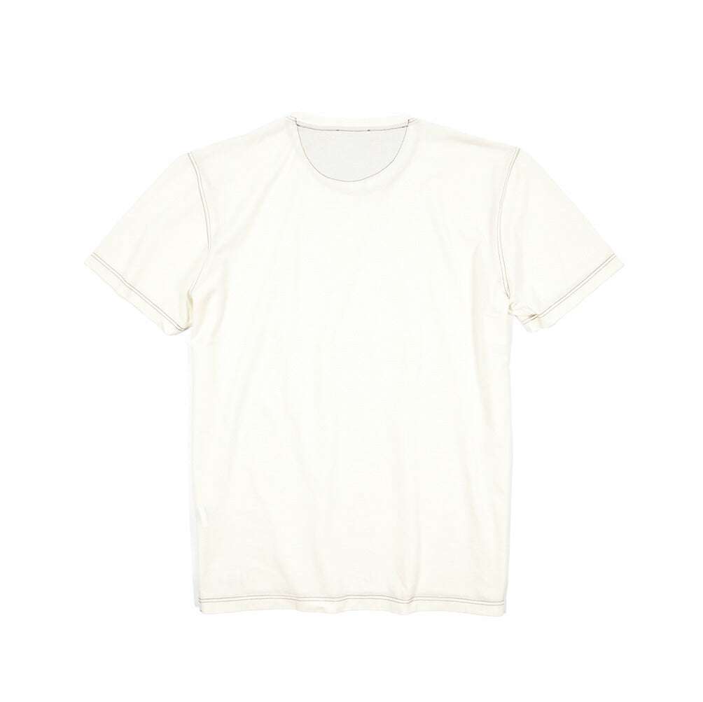 GRAN SASSO コットン100% クルーネック半袖Tシャツ