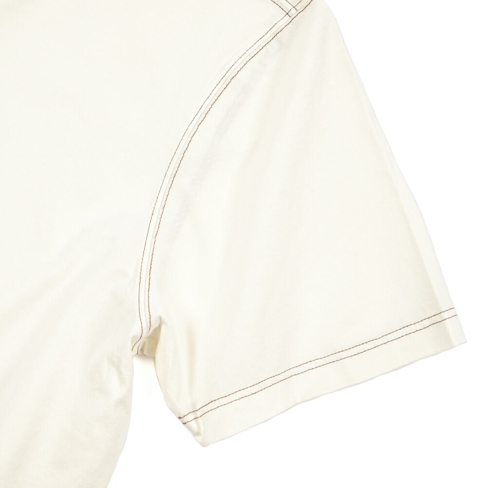 GRAN SASSO コットン100% クルーネック半袖Tシャツ