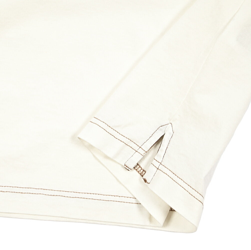 GRAN SASSO コットン100% クルーネック半袖Tシャツ
