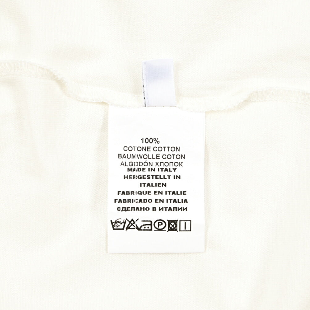 GRAN SASSO コットン100% クルーネック半袖Tシャツ