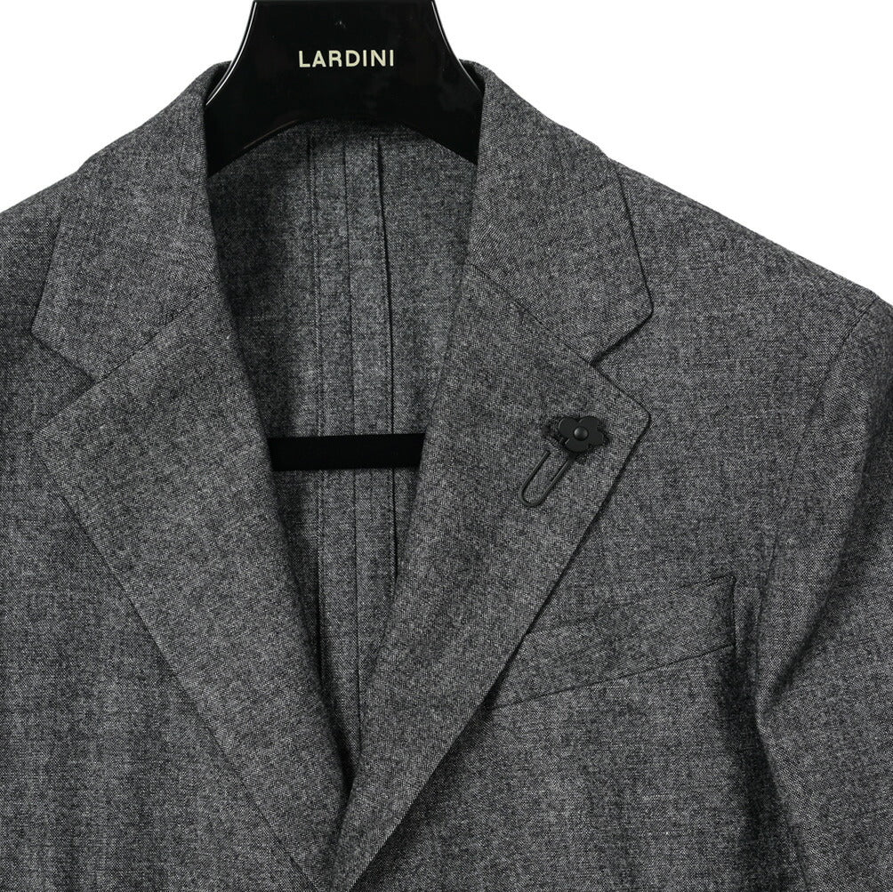 SALE|LARDINI easy wear ヴァージンウール 2Bシングルテーラード スーツ