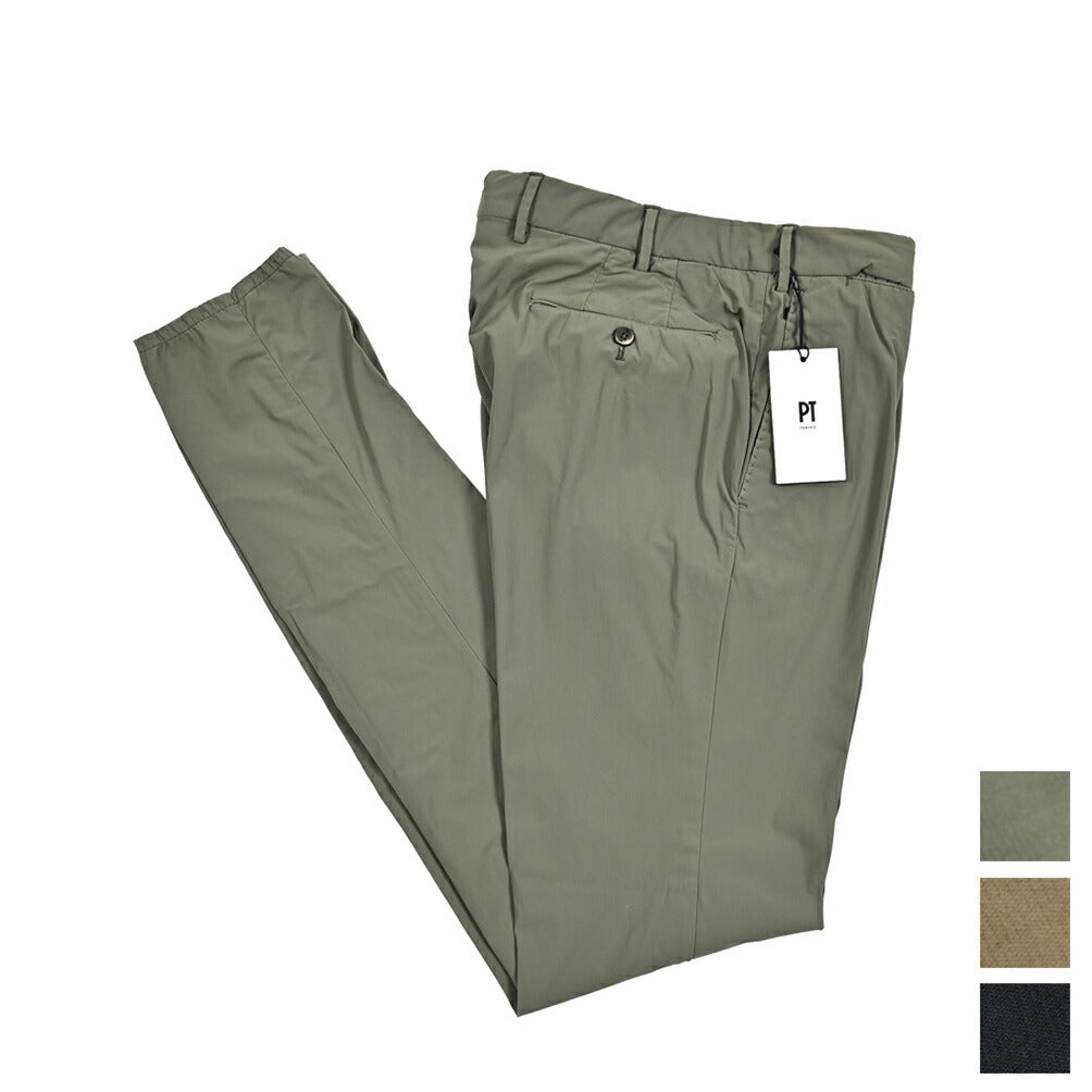 SALE|PT TORINO ACTIVE SUPERSLIM FIT 高機能ストレッチナイロン ノータックスラックス / PT01 / KINETICFABRIC