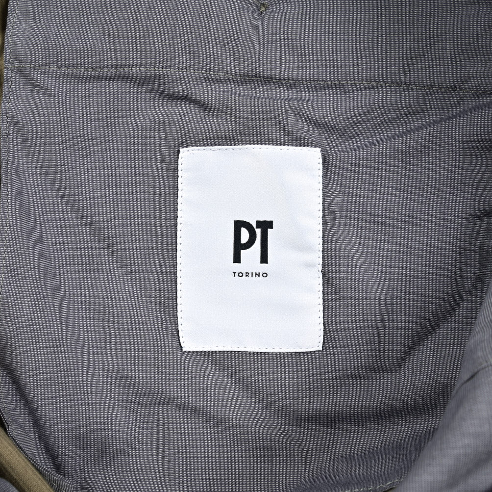 SALE|PT TORINO "SLIM FIT" ストレッチコットン ノータックコーデュロイパンツ