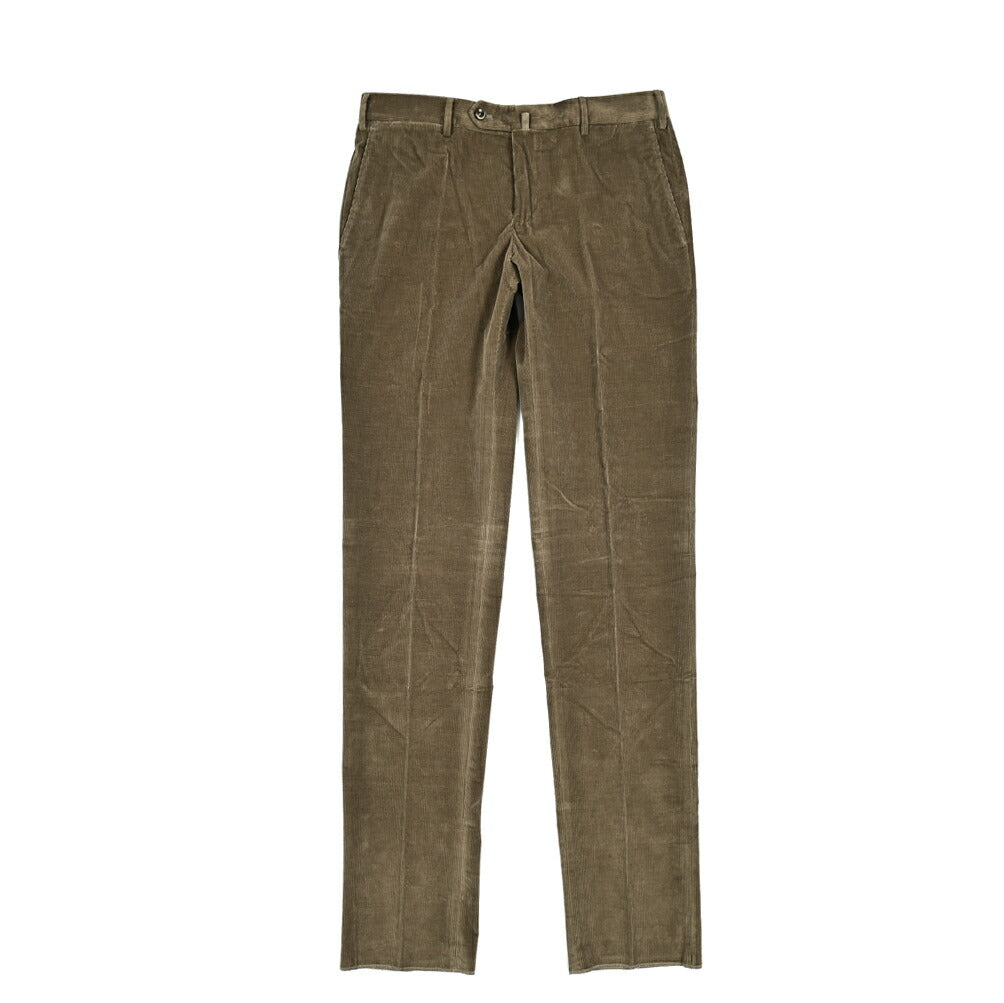 SALE|PT TORINO "SLIM FIT" ストレッチコットン ノータックコーデュロイパンツ