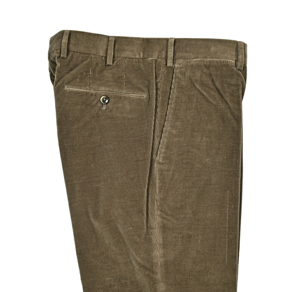 SALE|PT TORINO "SLIM FIT" ストレッチコットン ノータックコーデュロイパンツ