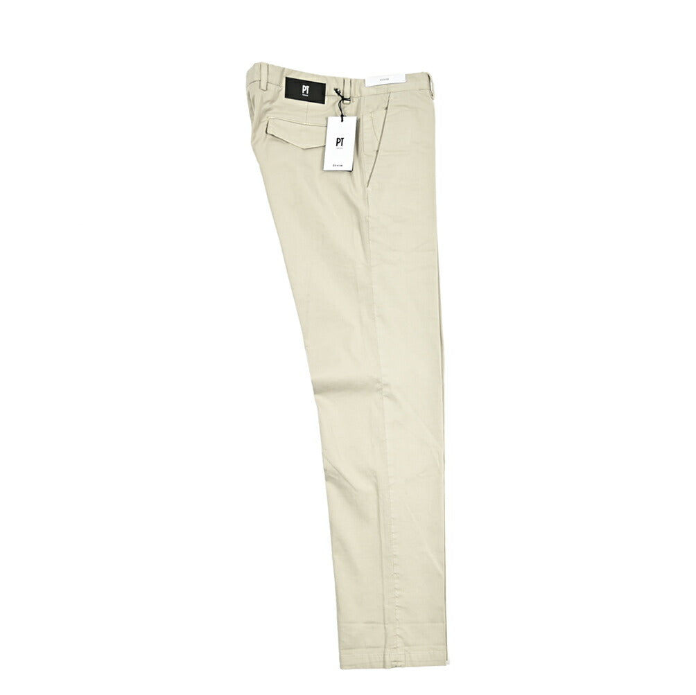 SUMMER SALE|PT TORINO DENIM "HOUSE" ストレッチコットンチノ ノータックスリムパンツ