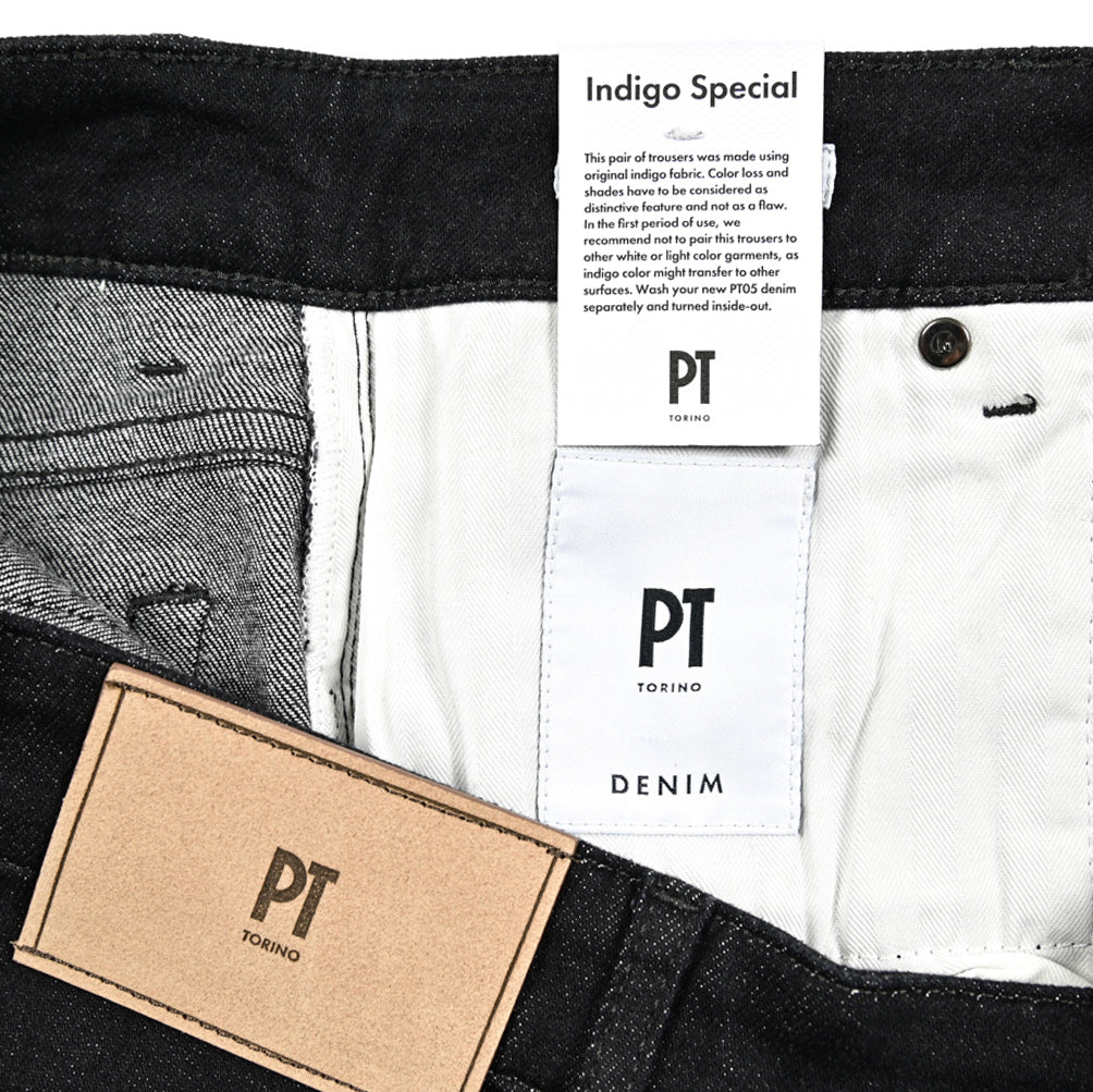 PT TORINO DENIM JAZZ (STRAIGHT FIT) ストレッチデニム リラックステーパードジーンズ