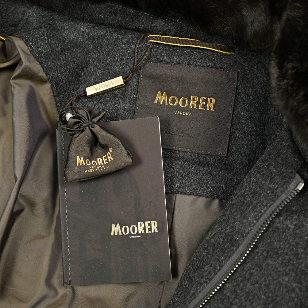 MOORER "SIRO-IL" カシミヤ100% ダウンジャケット (Loro Piana RAIN SYSTEM)