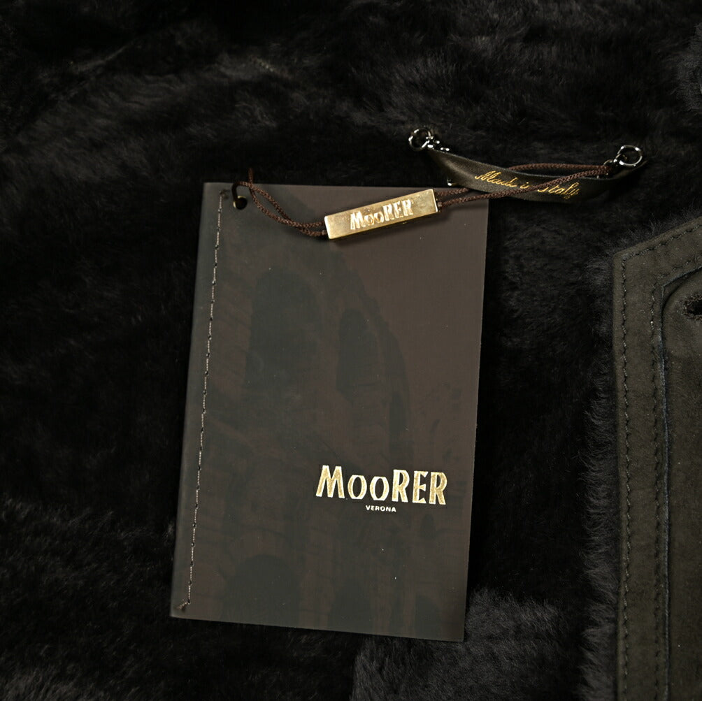 MOORER "CARBONI-ME" ムートンレザーコート