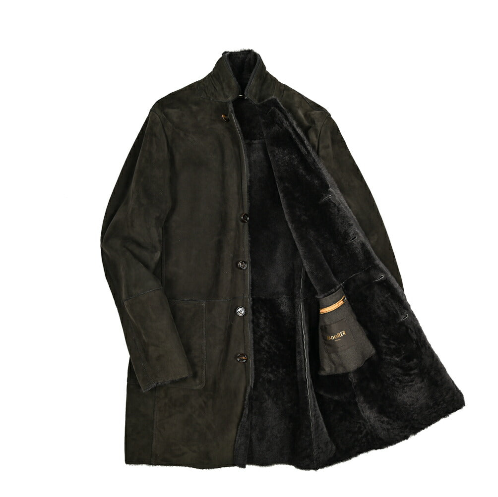 MOORER "CARBONI-ME" ムートンレザーコート