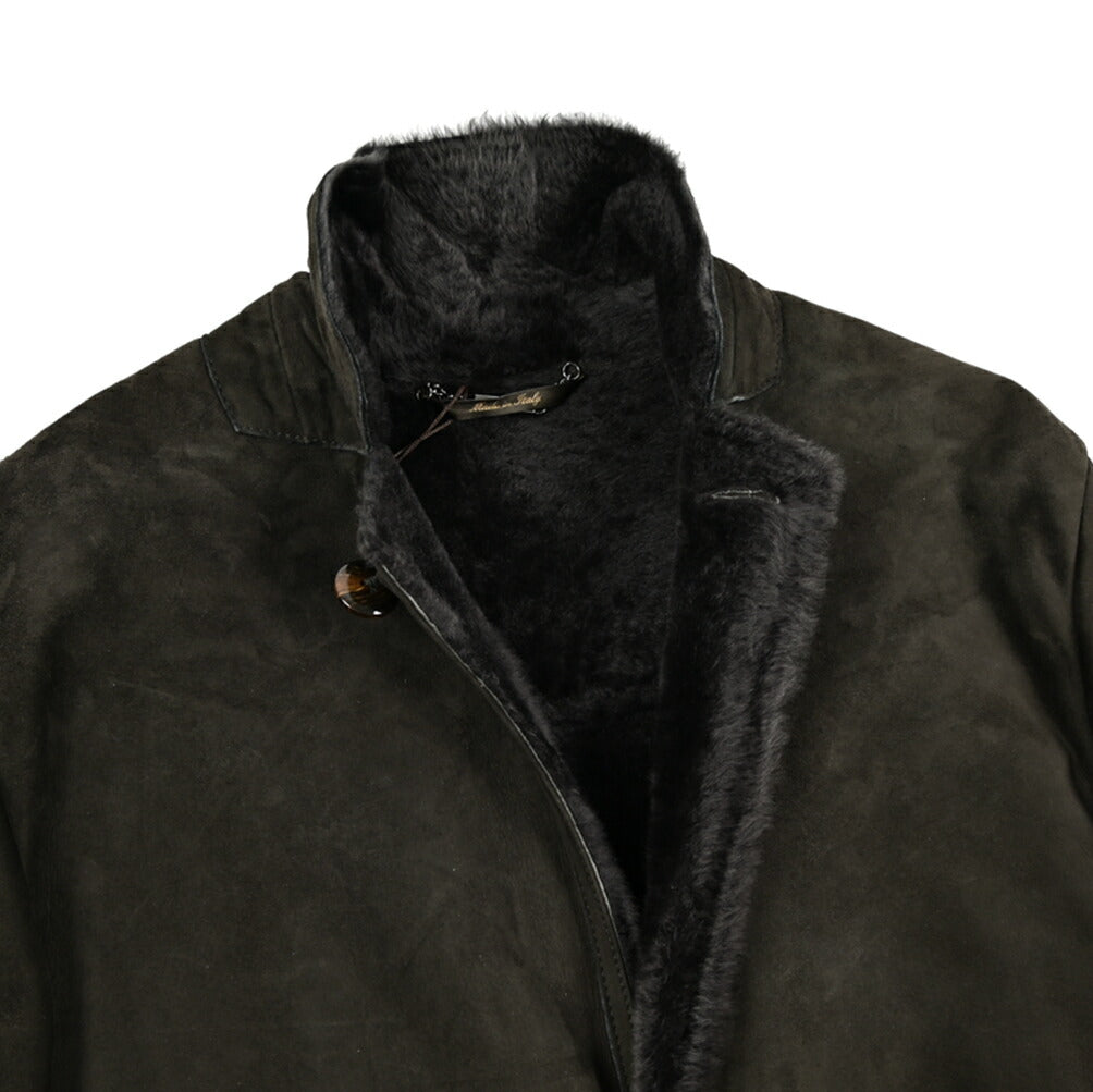 MOORER "CARBONI-ME" ムートンレザーコート