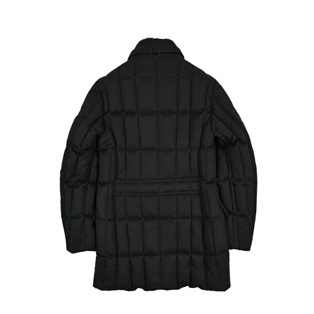 MOORER "MORRIS-IL" カシミヤ100% スタンドカラーダウンコート (Loro Piana STORM SYSTEM)