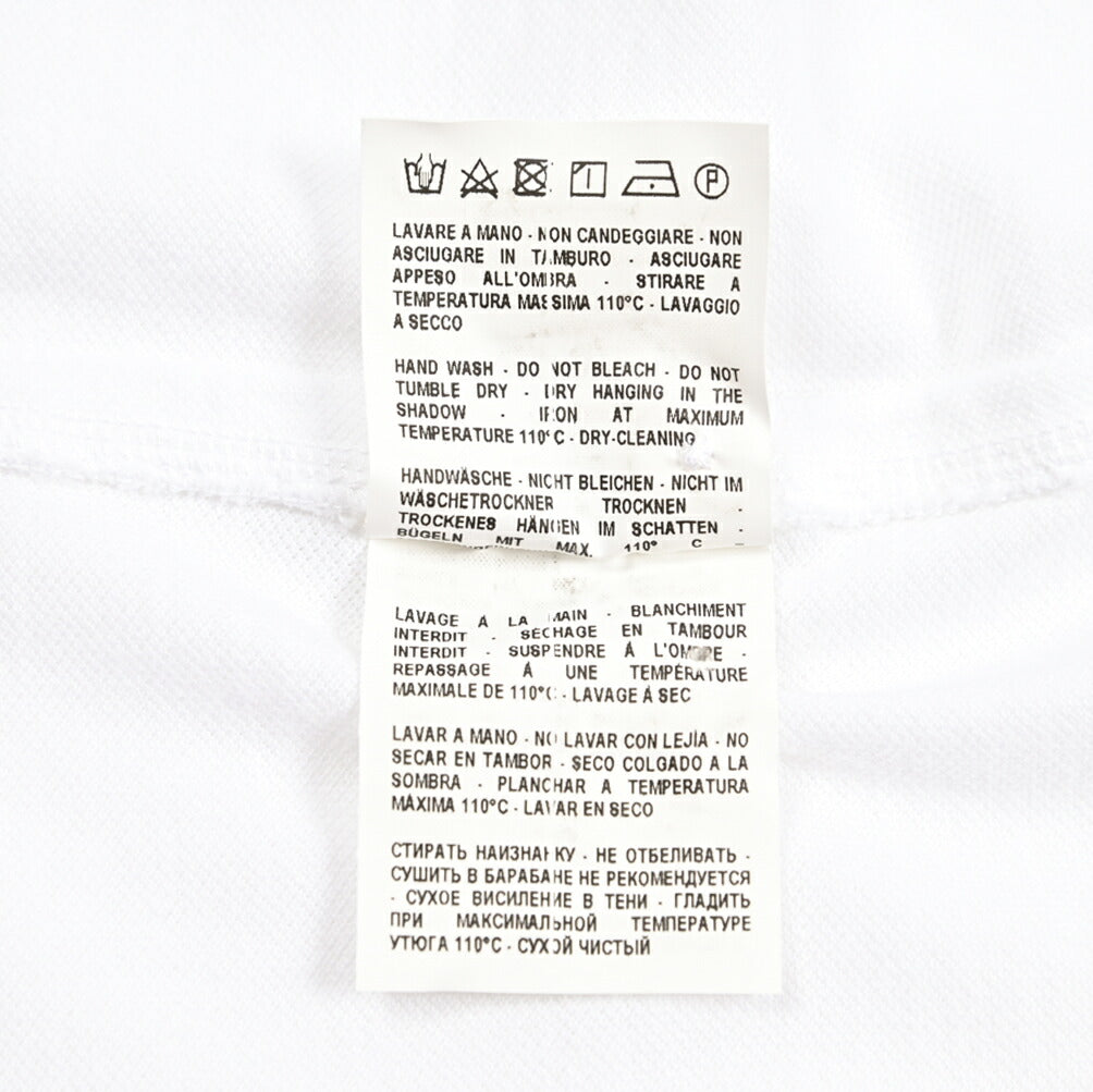 SALE|GRAN SASSO コットン100% 長袖鹿の子ポロシャツ
