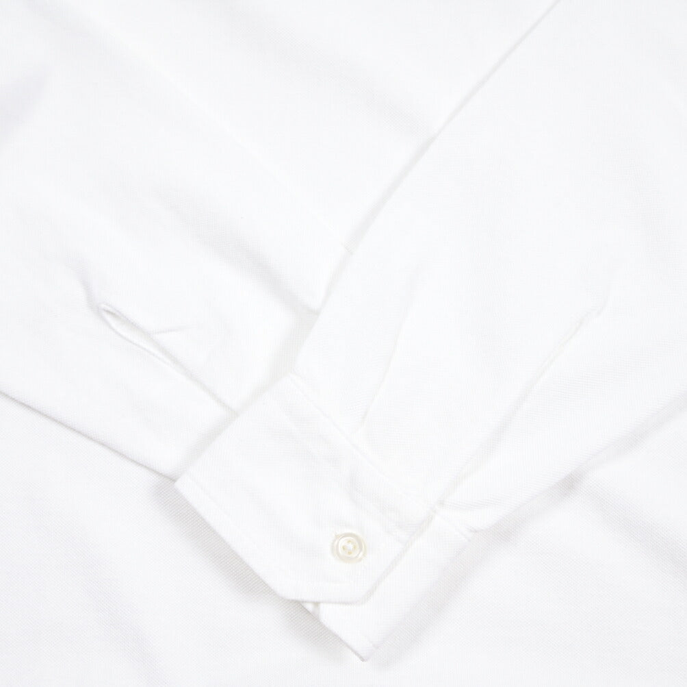 SALE|GRAN SASSO コットン100% 長袖鹿の子ポロシャツ