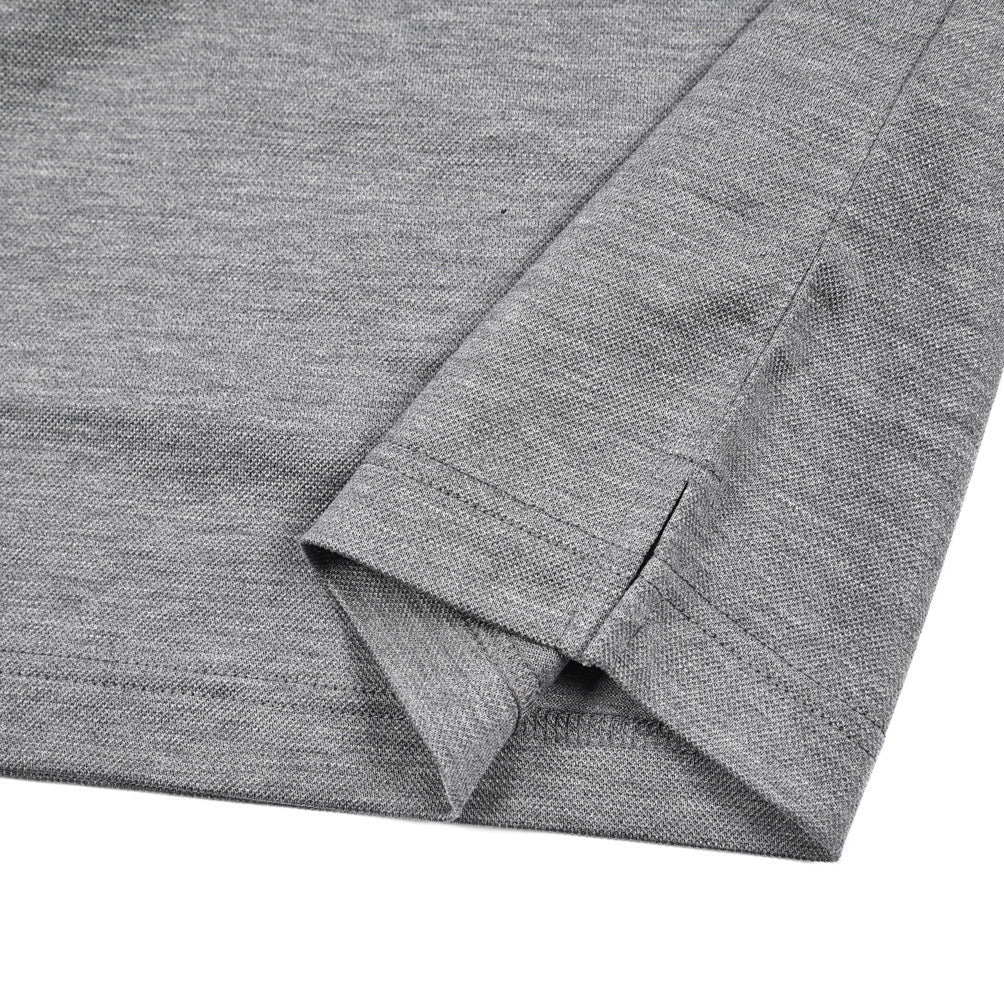 SALE|GRAN SASSO コットン100% 鹿の子ポロシャツ