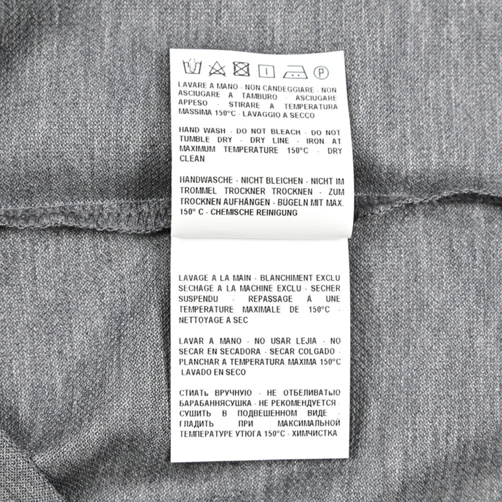 SALE|GRAN SASSO コットン100% 鹿の子ポロシャツ