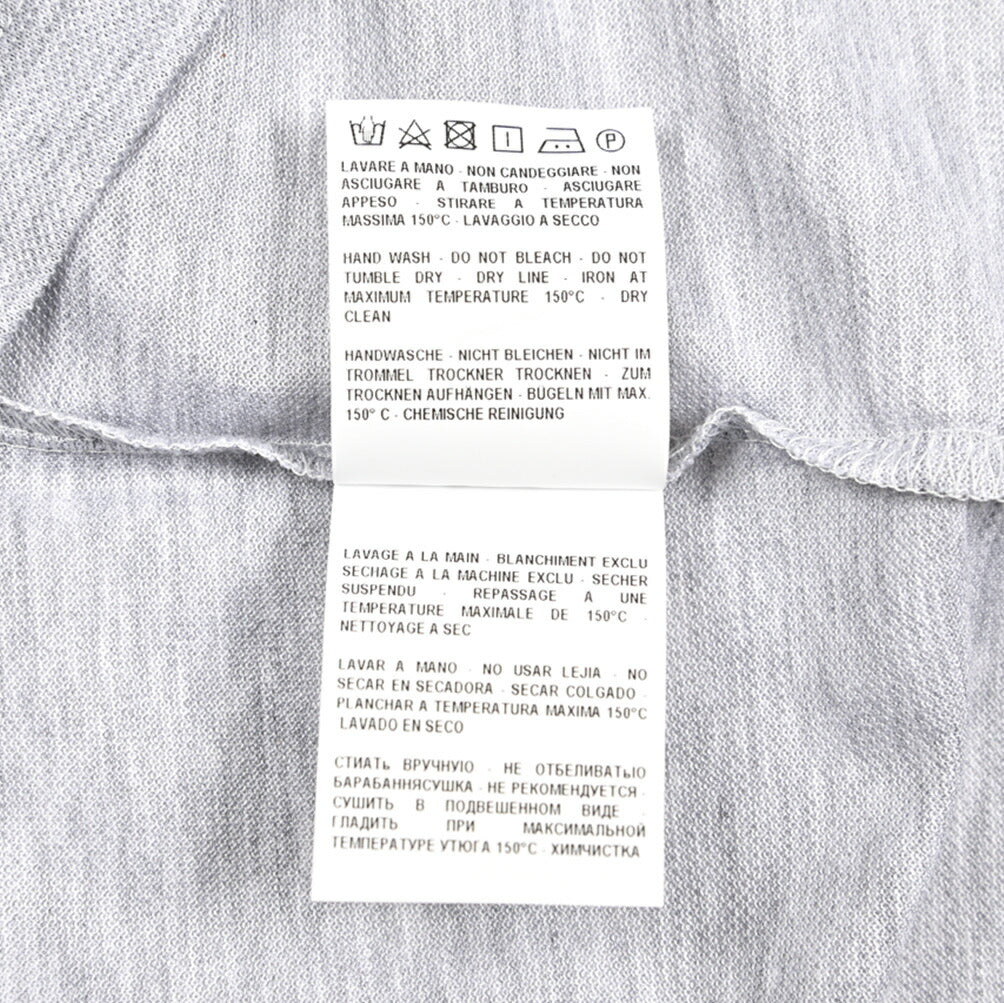 SALE|GRAN SASSO コットン100% 鹿の子ポロシャツ