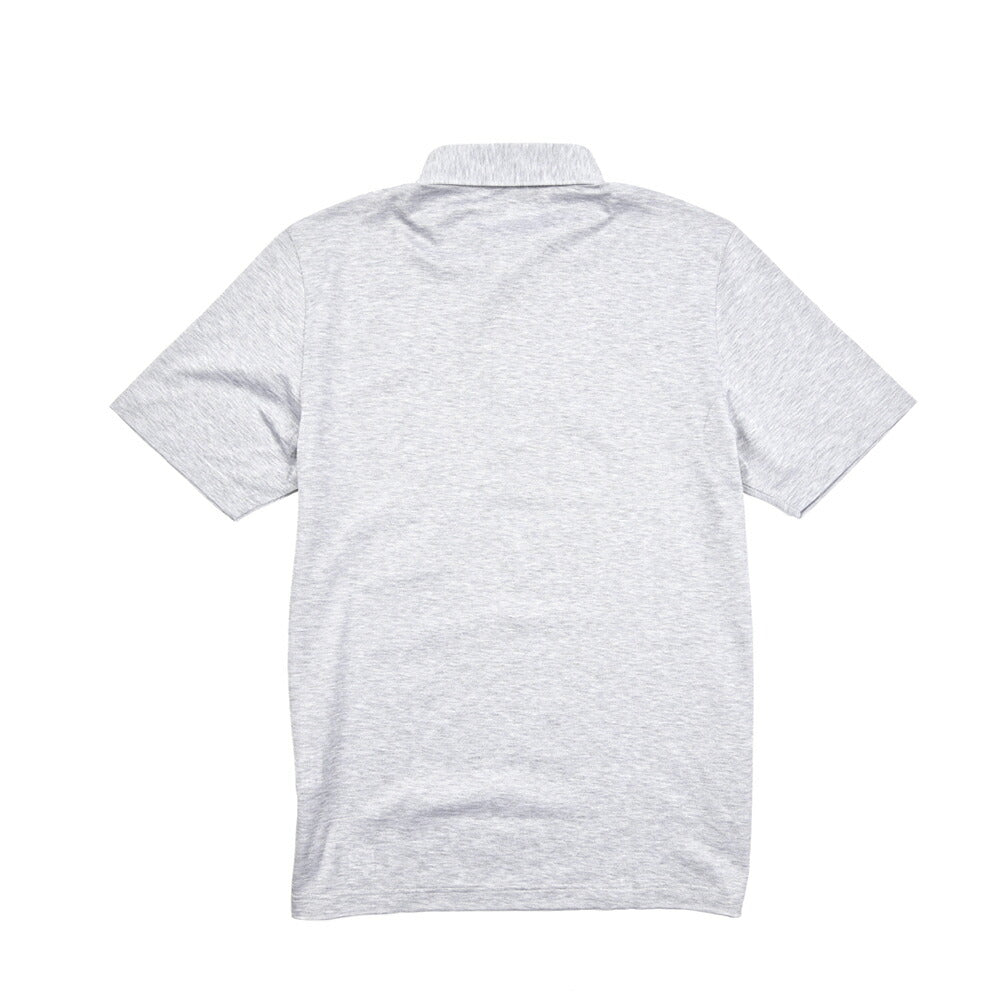 SALE|GRAN SASSO コットン100% 鹿の子ポロシャツ