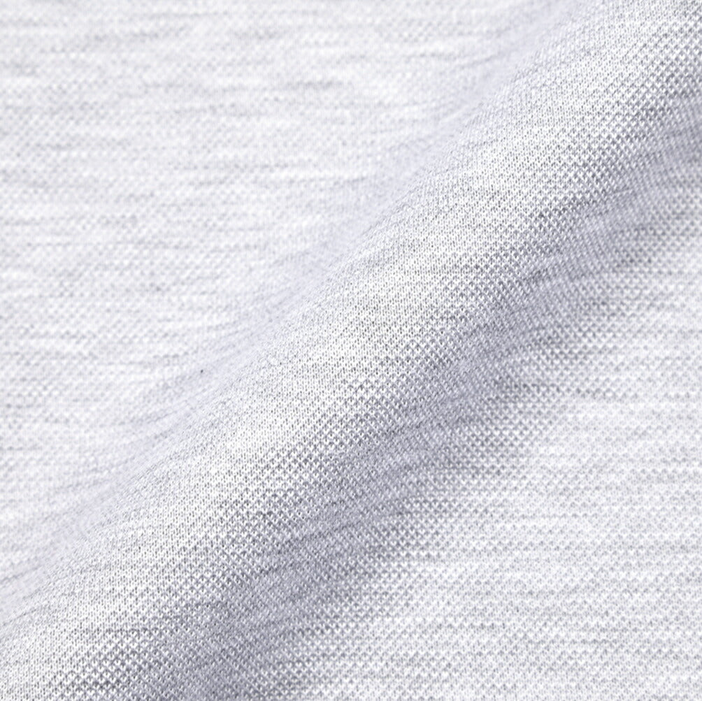 SALE|GRAN SASSO コットン100% 鹿の子ポロシャツ