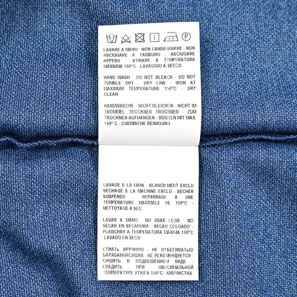 SALE|GRAN SASSO コットン100% 鹿の子ポロシャツ