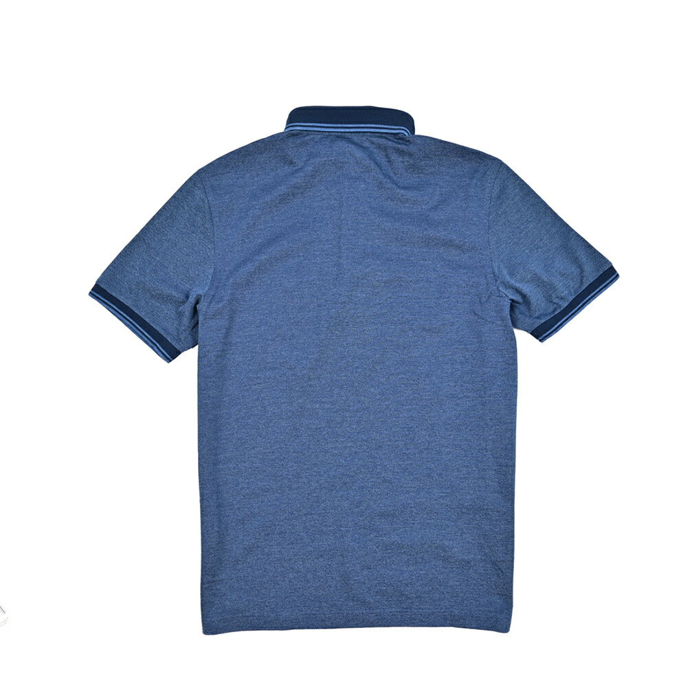 SALE|GRAN SASSO コットン100% 鹿の子ポロシャツ