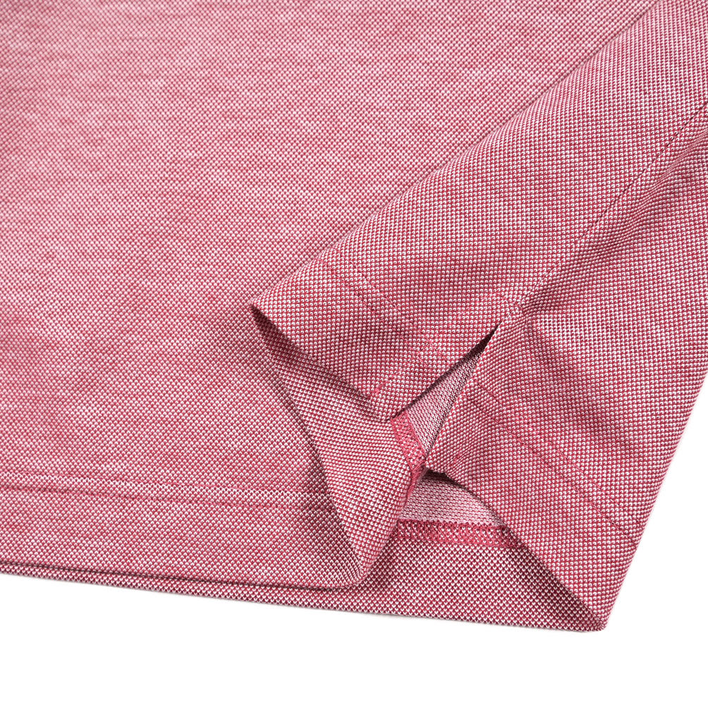 SALE|GRAN SASSO コットン100% 鹿の子スキッパーポロ