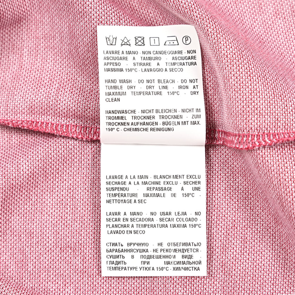 SALE|GRAN SASSO コットン100% 鹿の子スキッパーポロ