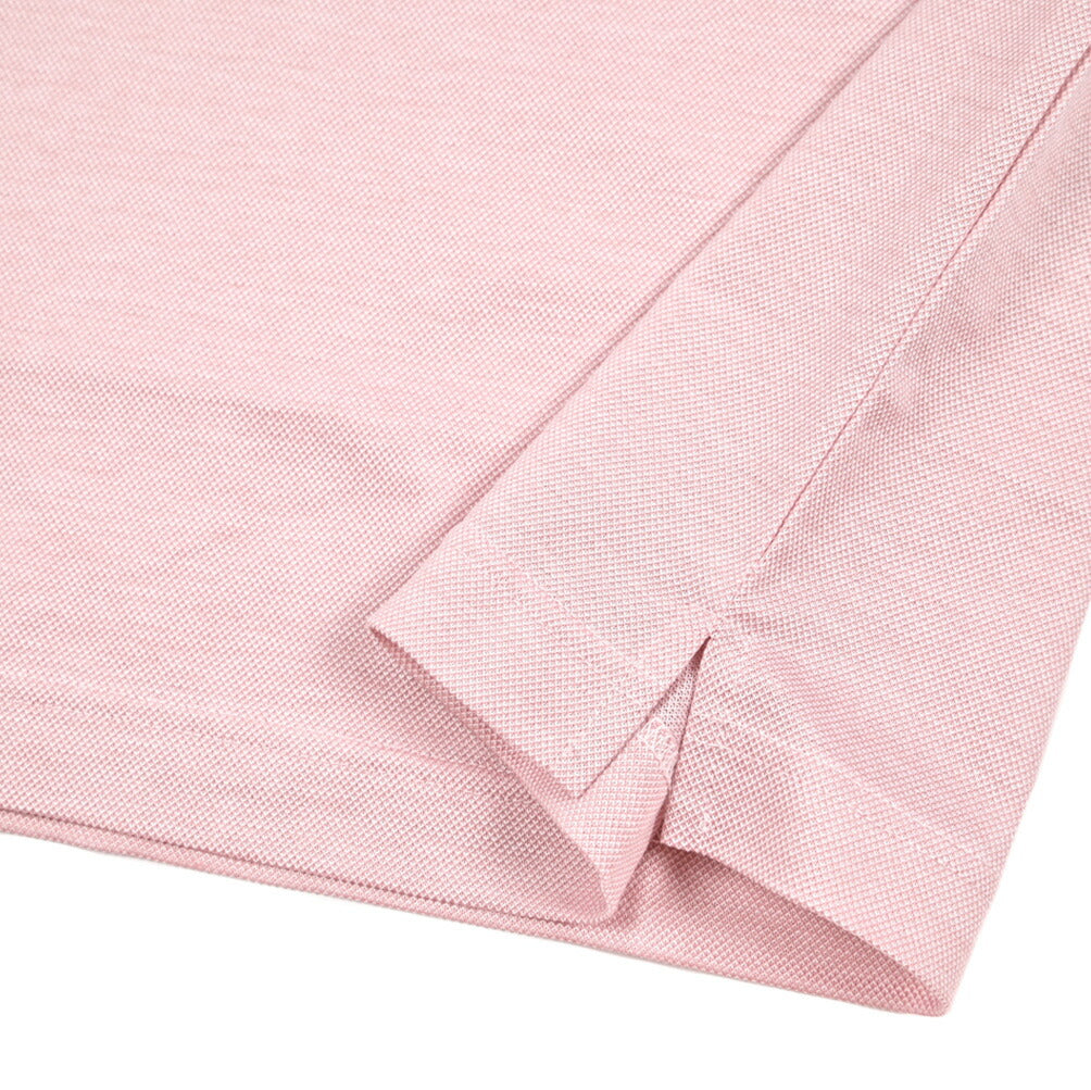 SALE|GRAN SASSO コットン100% 鹿の子スキッパーポロ